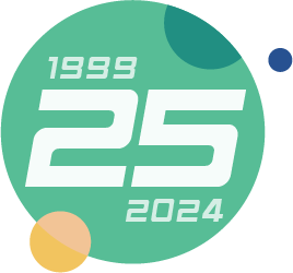 25 Years Logo - Bubble PPM