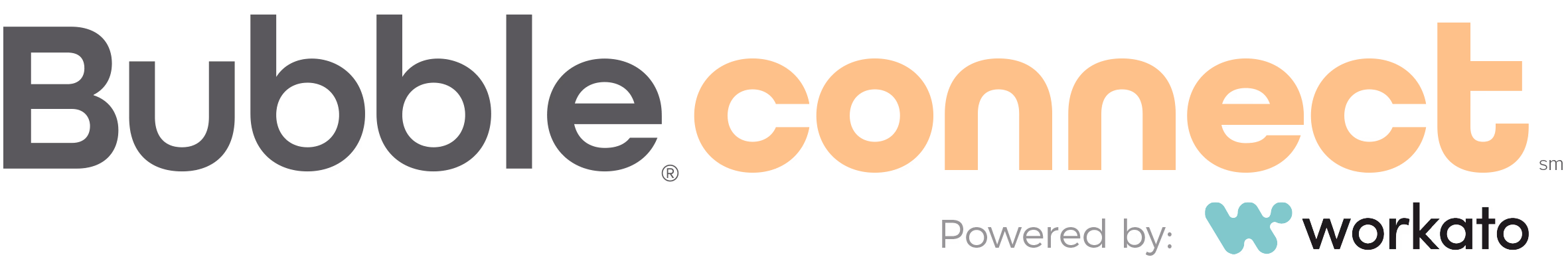 Bubble-PPM-Software-Features-Integrations-Bubble-Connect-logo-Powered-by-Workato